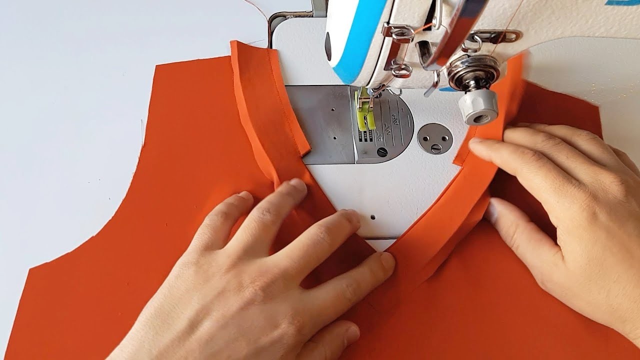 How to sew collar neck design cutting and stitching great with easy