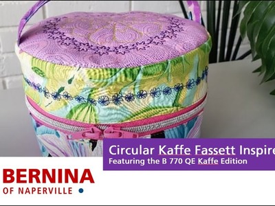 Make a Zippy Circular Bag with Kaffe Fassett