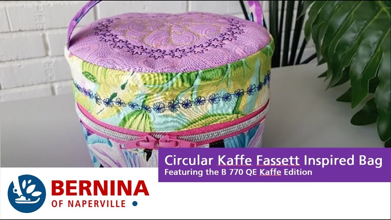 Make a Zippy Circular Bag with Kaffe Fassett