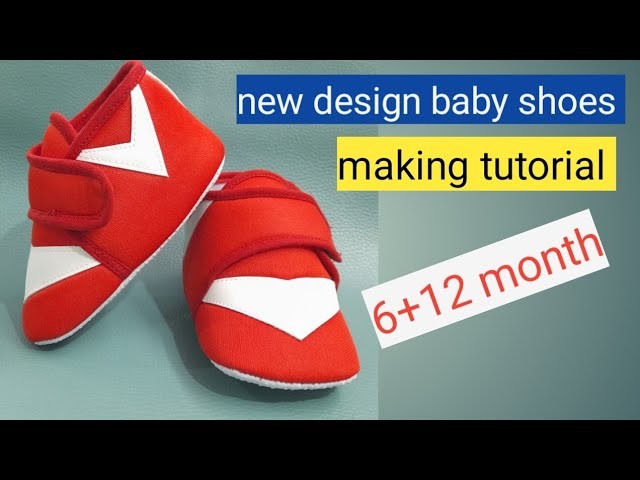 New design baby shoes kaise banaen | how to make baby shoes | vir sewing tutorial