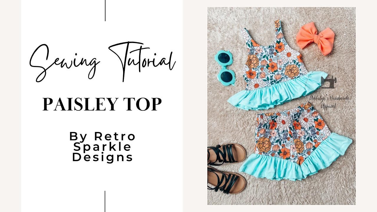 Paisley Top Sewing Tutorial by Retro Sparkle Designs