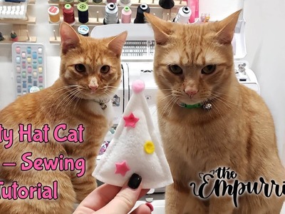 Party Hat Cat Toy - Sewing Tutorial from The Empurrium