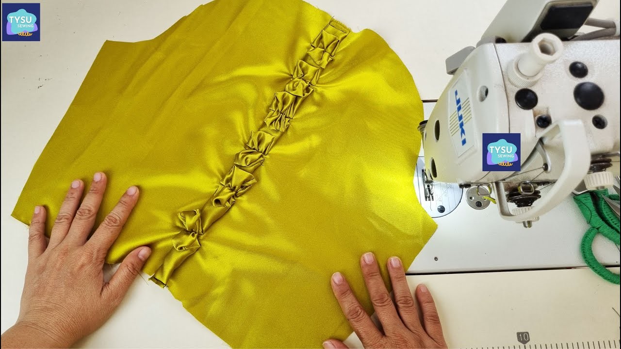 Sewing Tips And Tricks For Beginners ???? Beautiful Sleeve design