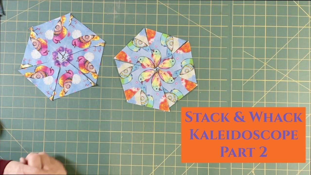 Stack & Whack Kaleidoscope Quilt Part 2 The Cutting