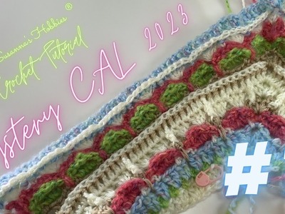 Susanna's crochet ☕️Mystery CAL 2023 Winter ????Top down V-neck cardigan 1 : R1-16