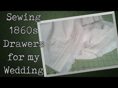 The Wedding Underpinnings Vlog #2 || Sewing the Drawers