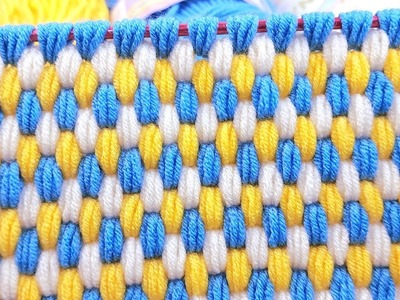 Wow!. ❤️???? Amazing Super Easy Tunisian Crochet Baby Blanket For Beginners *online Tutorial* #tunusian