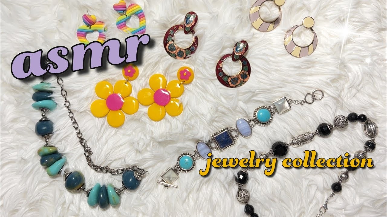 ????ASMR Jewelry Collection Show & Tell (whispered)????