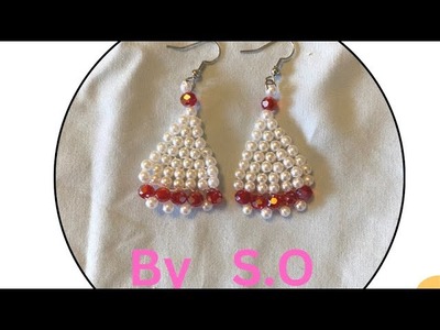 Beautiful handmade earrings #by #S.O.jewelry ❤️
