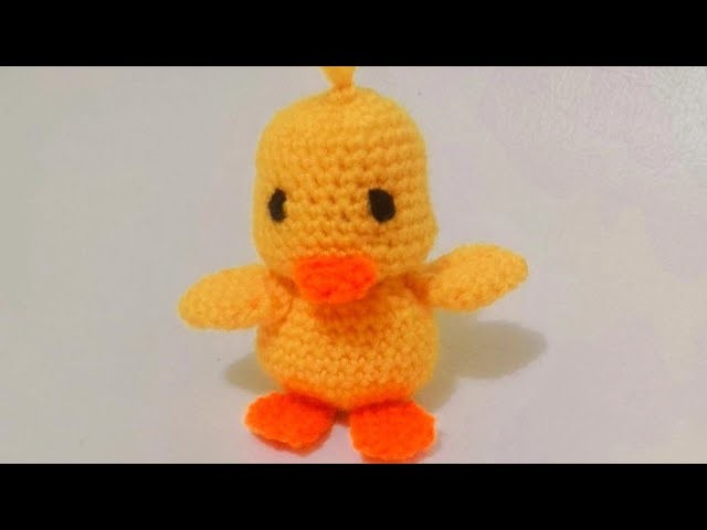 Crochet Amigurumi duck.crochet chick- part-1. crochet Amigurumi duck. crochet toys