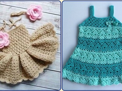Crochet Baby Frock Easy Pattern - For Beginner Cozy Design Ideas