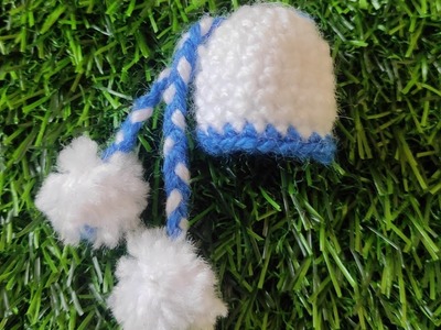 Crochet cap | woolen cap for laddu gopal | All size laddu gopal cap | @momstouch2408