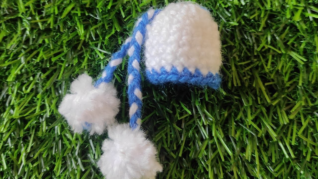 Crochet cap | woolen cap for laddu gopal | All size laddu gopal cap | @momstouch2408