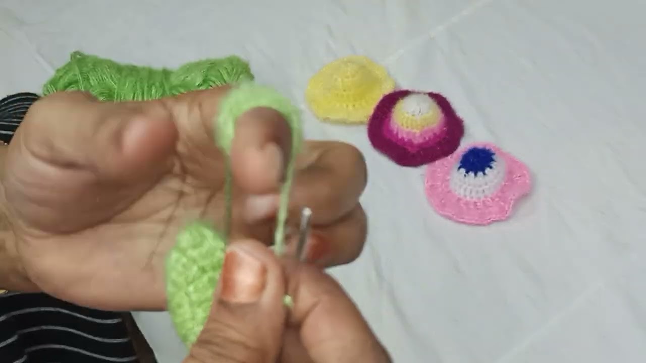 Crochet Hat. Cap for Laddu Gopal | Crochet cap for 5 number laddu gopal | Kanha ji ki topi | 5-6
