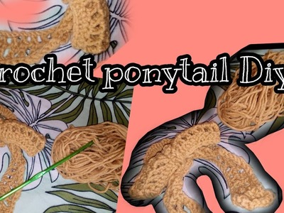 Crochet ponytail#yunamixedblog.