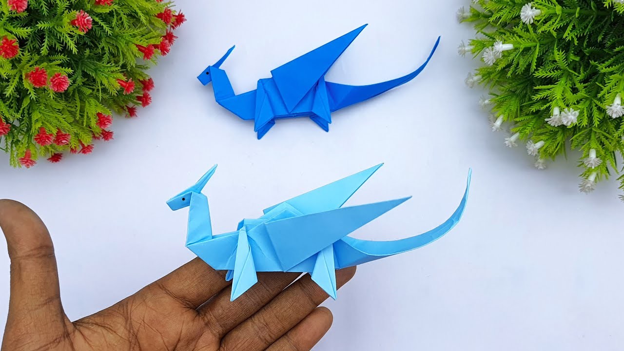DIY Paper Dragon Making | How To Train Your Dragon With Paper | Making Origami Dragon Easy Ideas