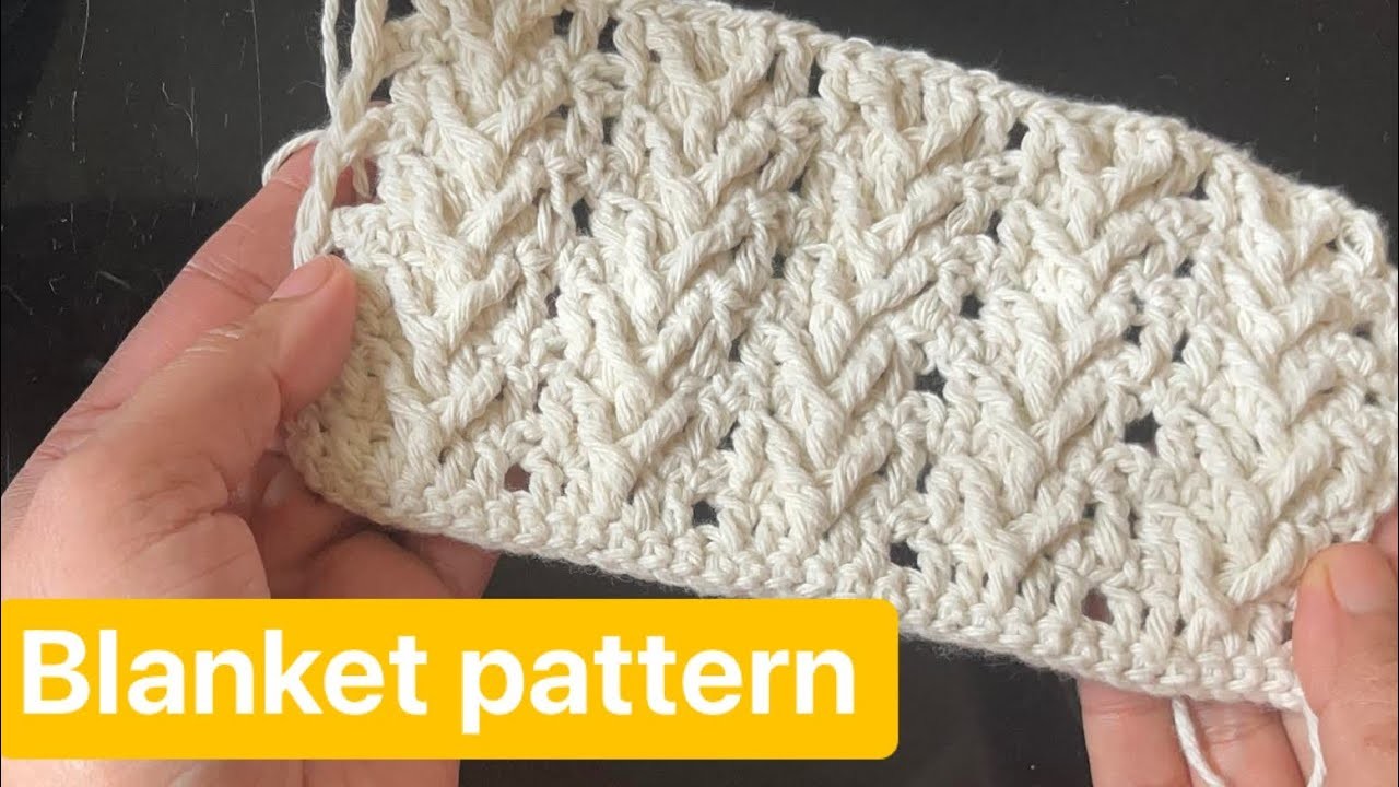 Easy crochet designer baby blanket pattern for beginner,hat,scarf!