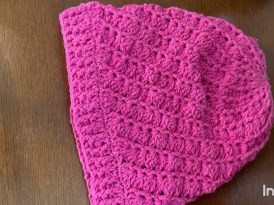 Easy crochet hat.crochet hat tutorial.woman hat.last part