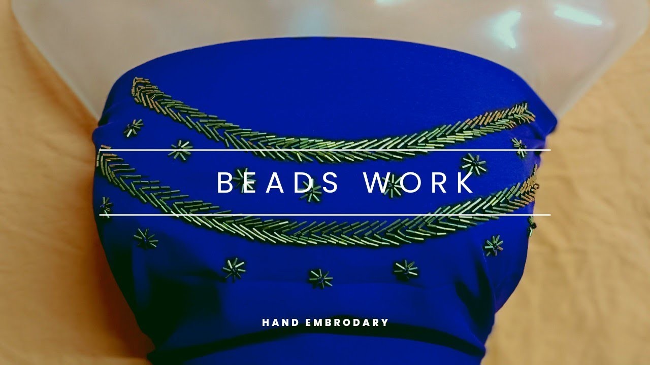 February 7, 2023 beads work hand embrodary design 37