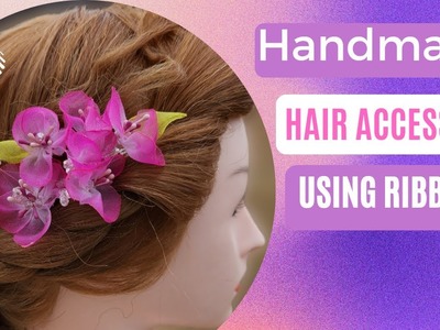 Flower Hair Accessory DIY
