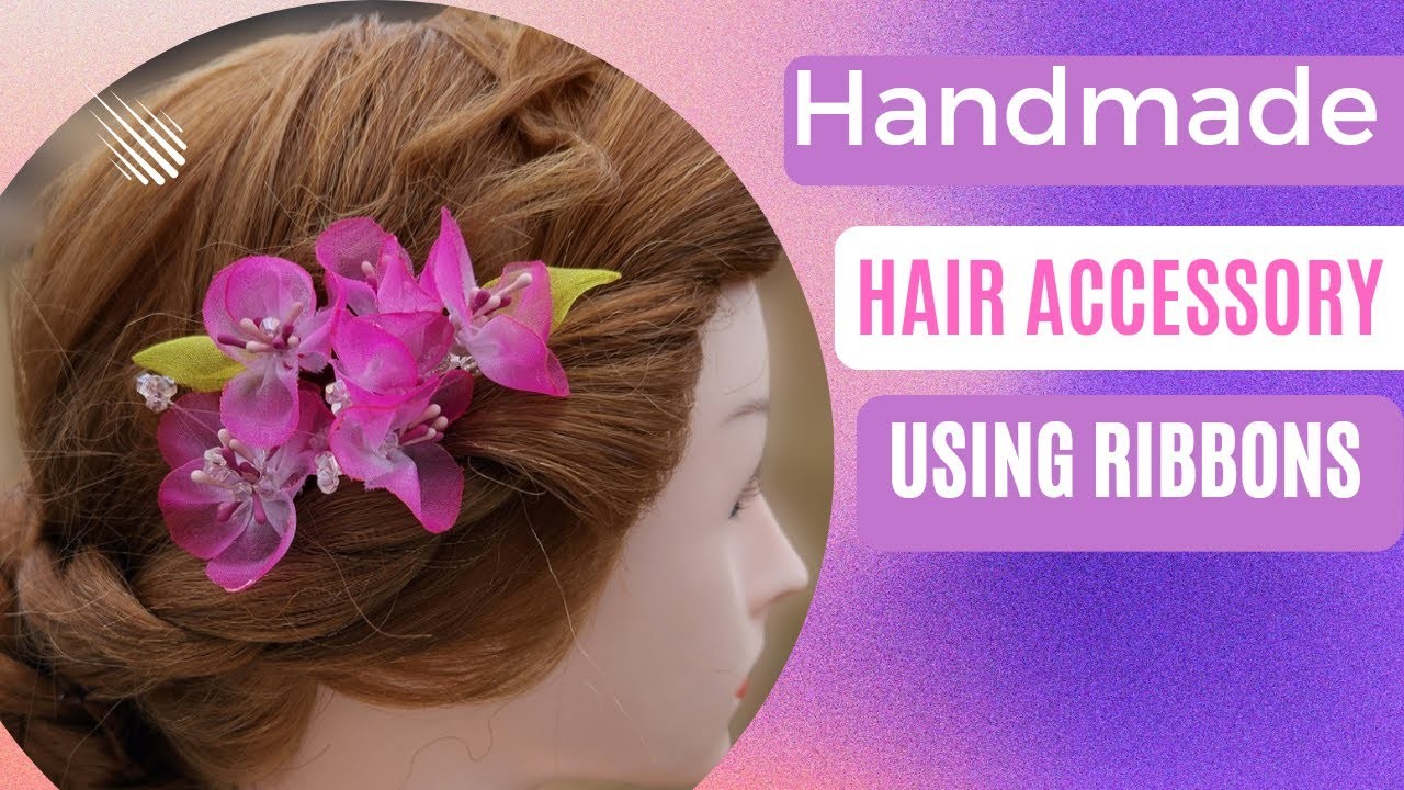 Flower Hair Accessory DIY