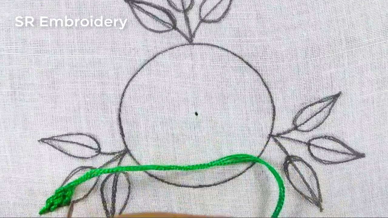 Hand Embroidery Brazilian Flower Design Fantasy Needle Art Flower Embroidery With Easy Stitch Tutor
