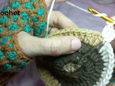 How to Crochet namaz cap
