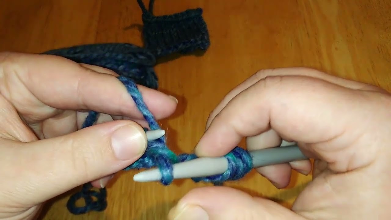 How to Knit Stitch in knitting for beginners (K) #Knit #stitch #knitting #knitstitch #easyknit