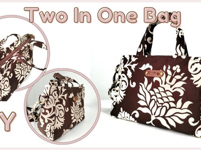 How To Make a Two In One Bag | How To Make 2 Way Bag