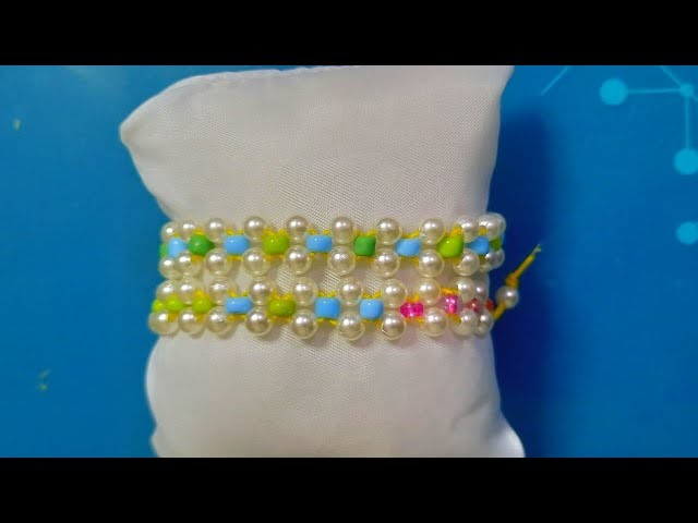 How to make pearl bead bracelet