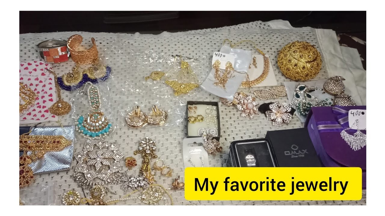 My favorite jewelry ||#viralvideo ||#smv || 2ñd part b aj upload kro gi