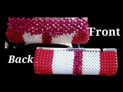 Old clutch new look pearl beaded clutch bag. ,.????????