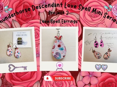 Project #2 from Love Spell February 2023 Inspirational Bead Bundle with Thunderhorse Descendant