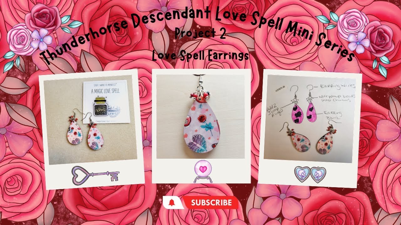 Project #2 from Love Spell February 2023 Inspirational Bead Bundle with Thunderhorse Descendant