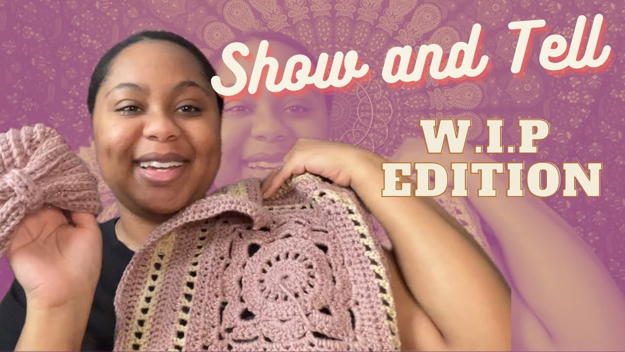 Showing off all the projects I am currently working on! #wip #crochetersofyoutube