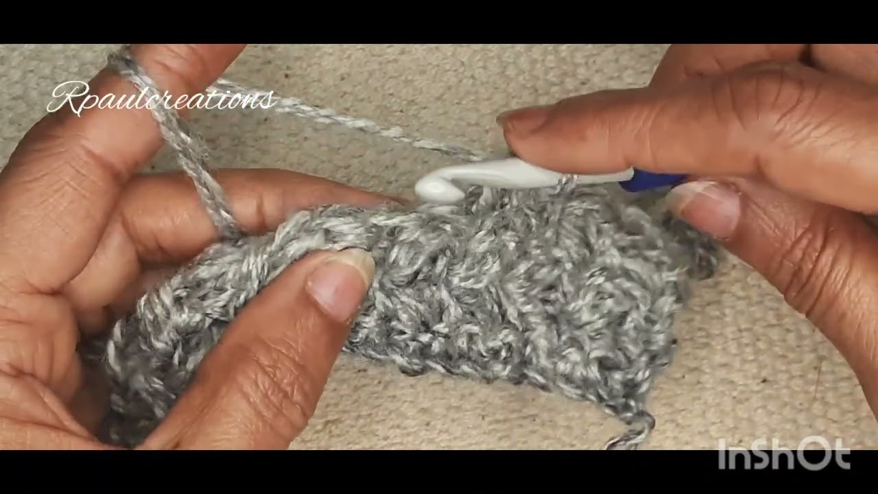 Single Crochet n Double Crochet together ❤️