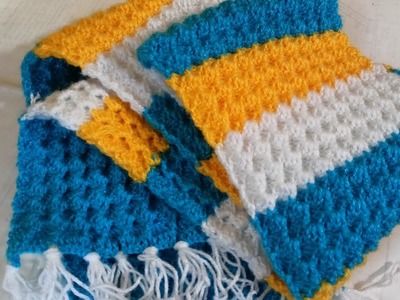 ????Smart Crochet Scarf For Both,????‍⚕️Man N ????Women ????