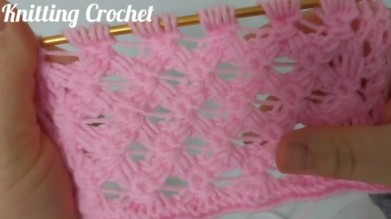 Super Easy Tunusian Crochet Stitches. #easytunusiancrochet