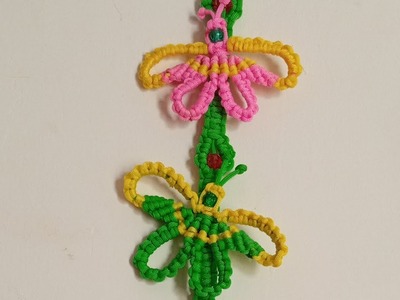 Wall decor macrame butterflies????##macramebutterflies##