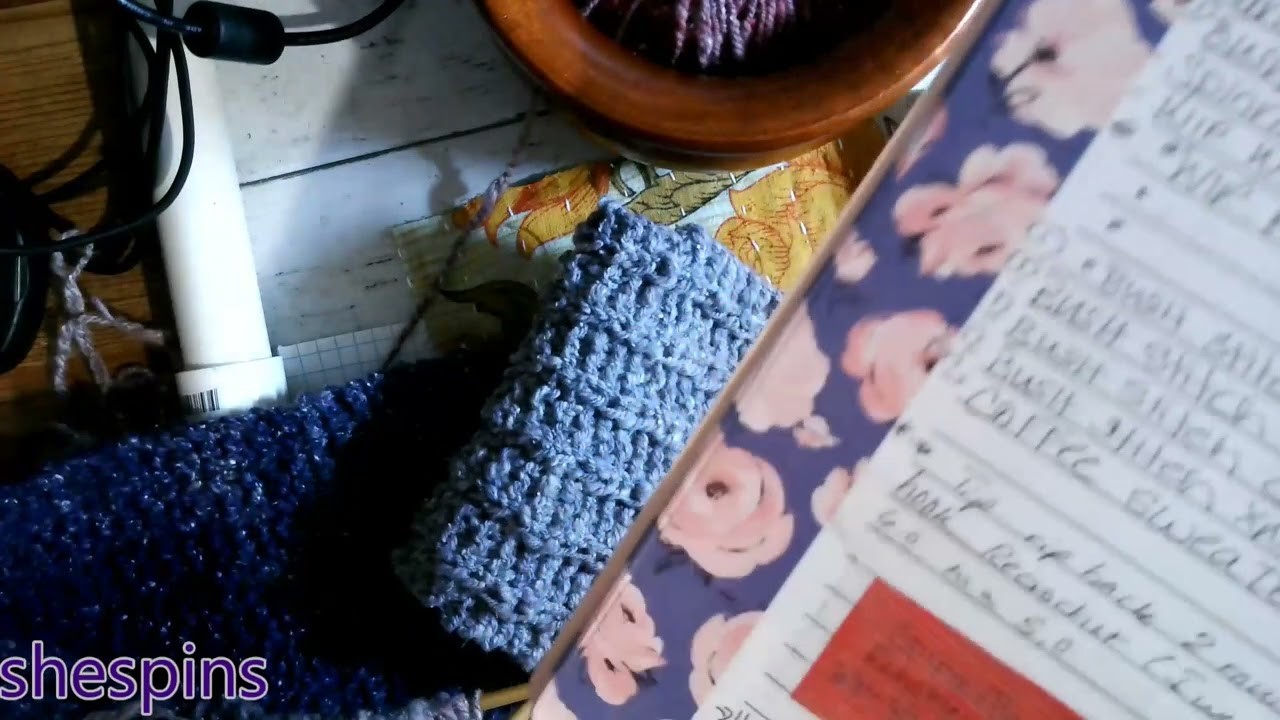 With These Hands: Norwegian Purl, Spit splice, journaling to save our labels.yarn history