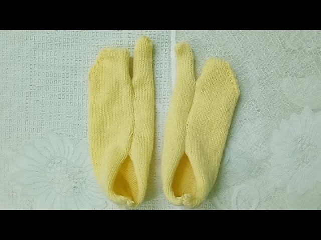 Woolen socks tutorial | SM Tutorials