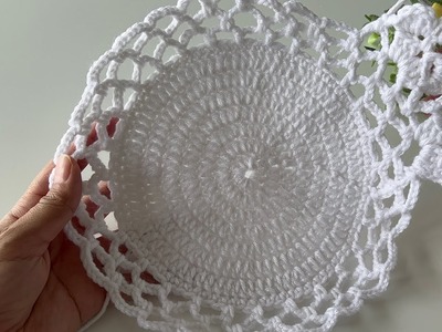 Wow????Super beautiful motif Crochet knitting model,Very easy for beginners
