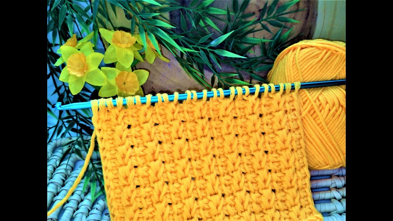Absolutely Lovely Design ~ Tunisian Crochet Pattern