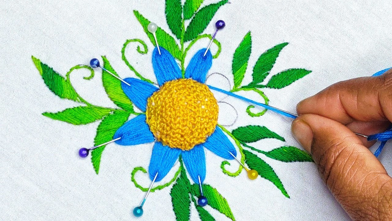 Amazing Flower Embroidery Design | Stitch Embroidery Designs | Hand Embroidery Designs