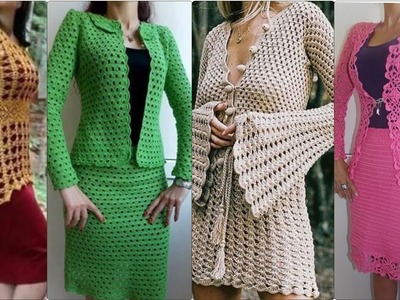 Awesome and Stylish crochet handknitting blouse top shirt designs pattern for girls & woman 2023