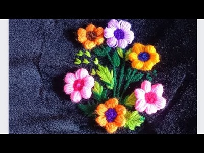 Beautiful easy crochet flowers