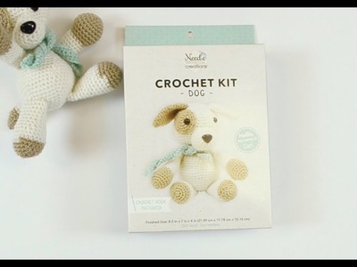Crochet Dog Kit (Carl) *Slower Version*