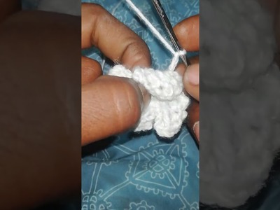 Crochet flower #youtube#short #viral#banocrochetinfo
