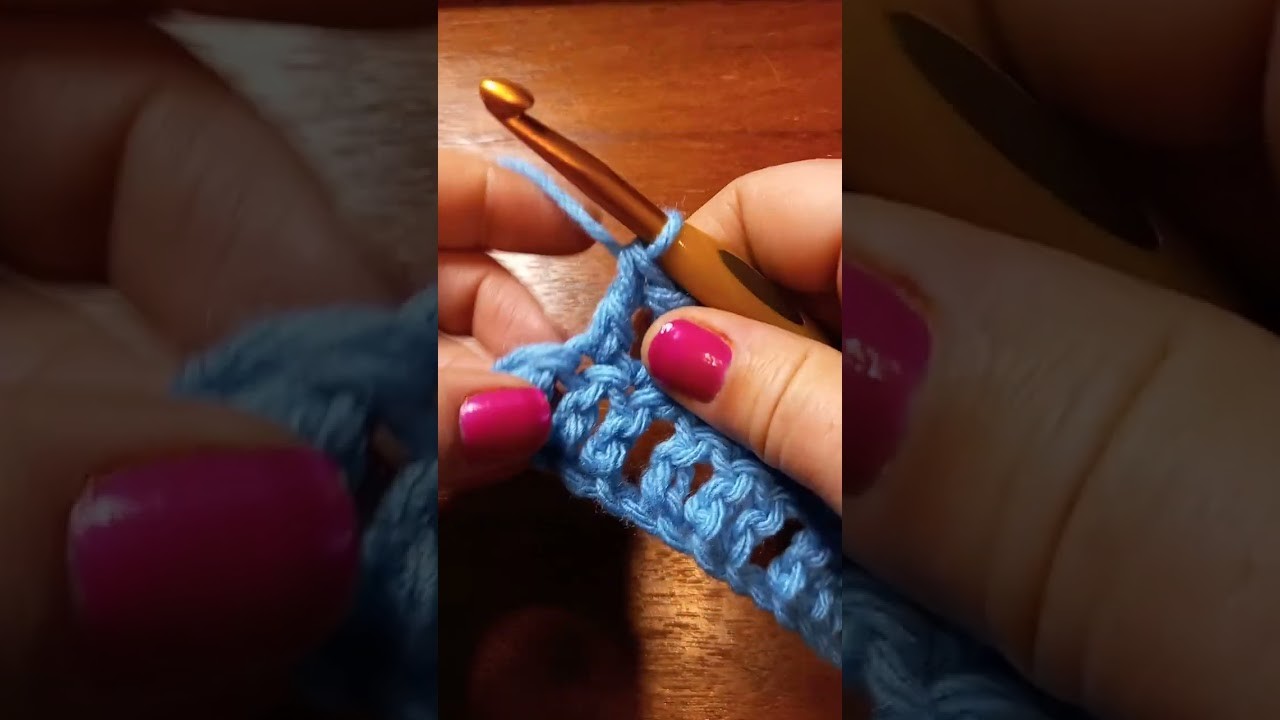 Crochet Larksfoot Stitch Pattern