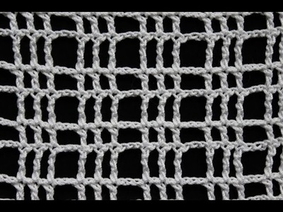 Crochet mesh stitch - pattern 41